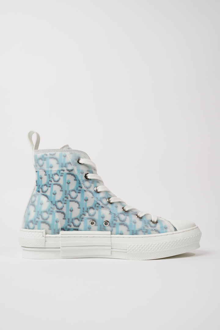Christian Dior Womens B23 White Blue EU 38 / UK 5
