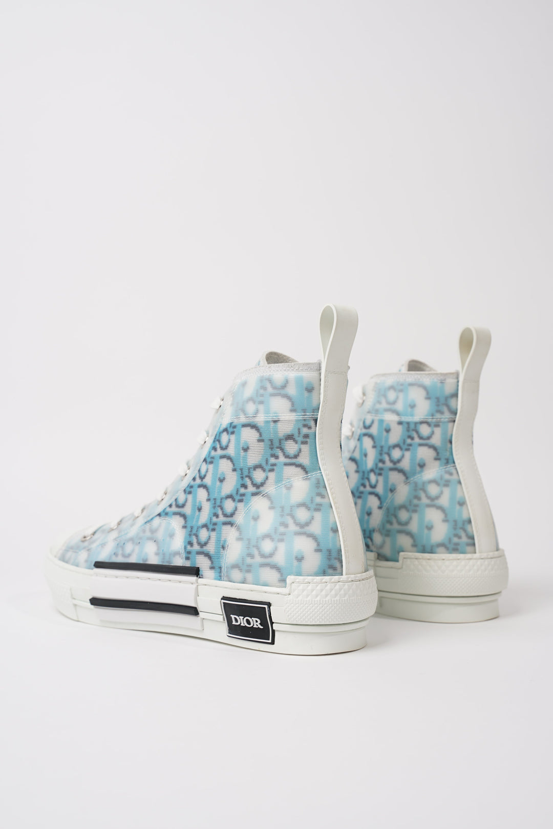 Christian Dior Womens B23 White Blue EU 38 / UK 5