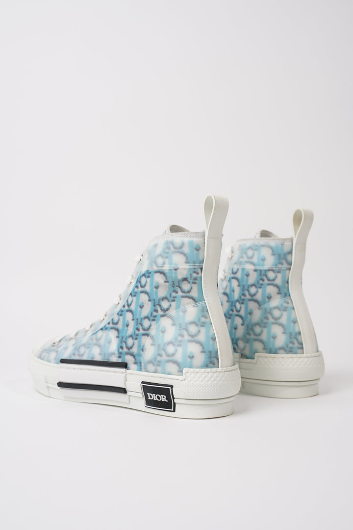 Christian Dior Womens B23 White Blue EU 38 / UK 5