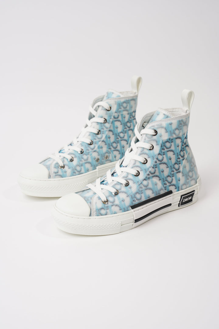 Christian Dior Womens B23 White Blue EU 38 / UK 5