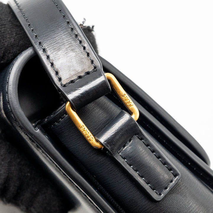 Top Quality Celine Teen Triomphe Bag Calfskin Black