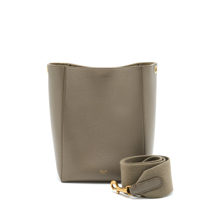 Top Quality Celine Small Sangle Bucket Bag Light Grey