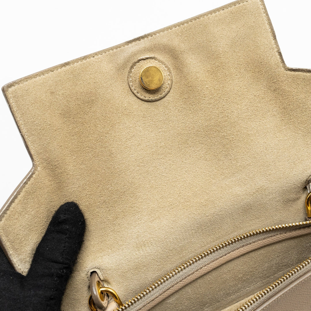 Celine Mini Belt Bag Calfskin Light Taupe