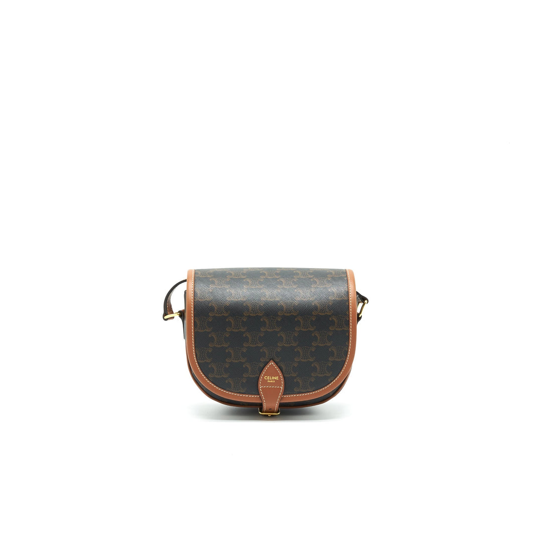Top Quality Celine Floco Bag in Triomphe Canvas