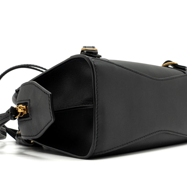 Top Quality Balenciaga Neo Classic Mini Handbag Smooth Calfskin Black GHW