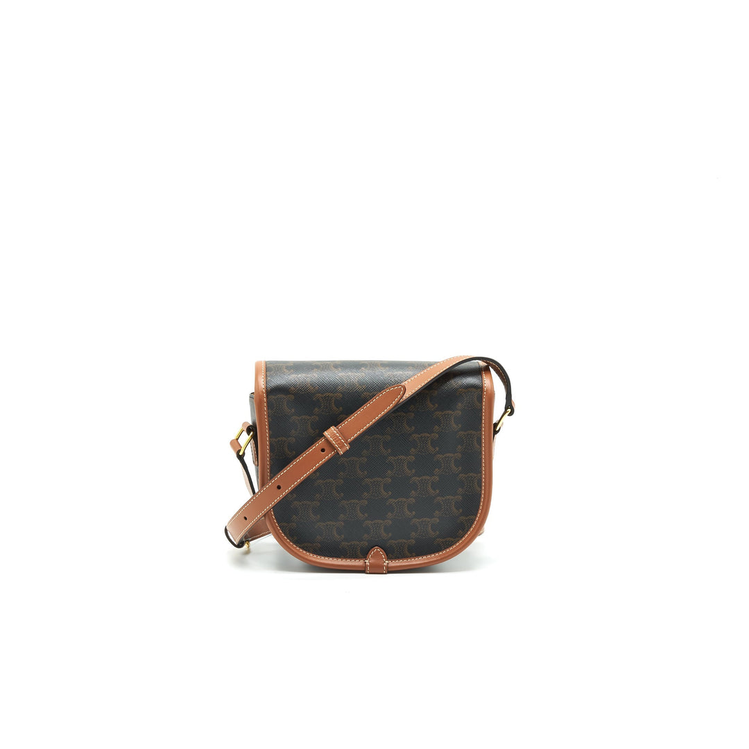Top Quality Celine Floco Bag in Triomphe Canvas