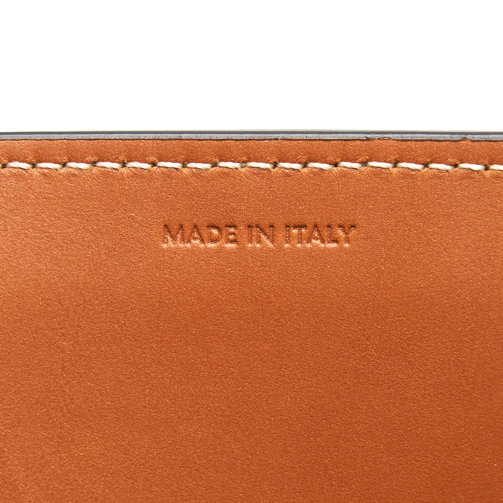 Top Quality Celine SMALL VERTICAL CABAS Top Quality Celine IN MAILLON TRIOMPHE JACQUARD AND CALFSKIN NAVY / TAN