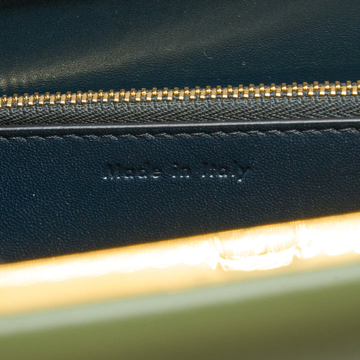 Celine Medium Clasp Bag Calfskin Green
