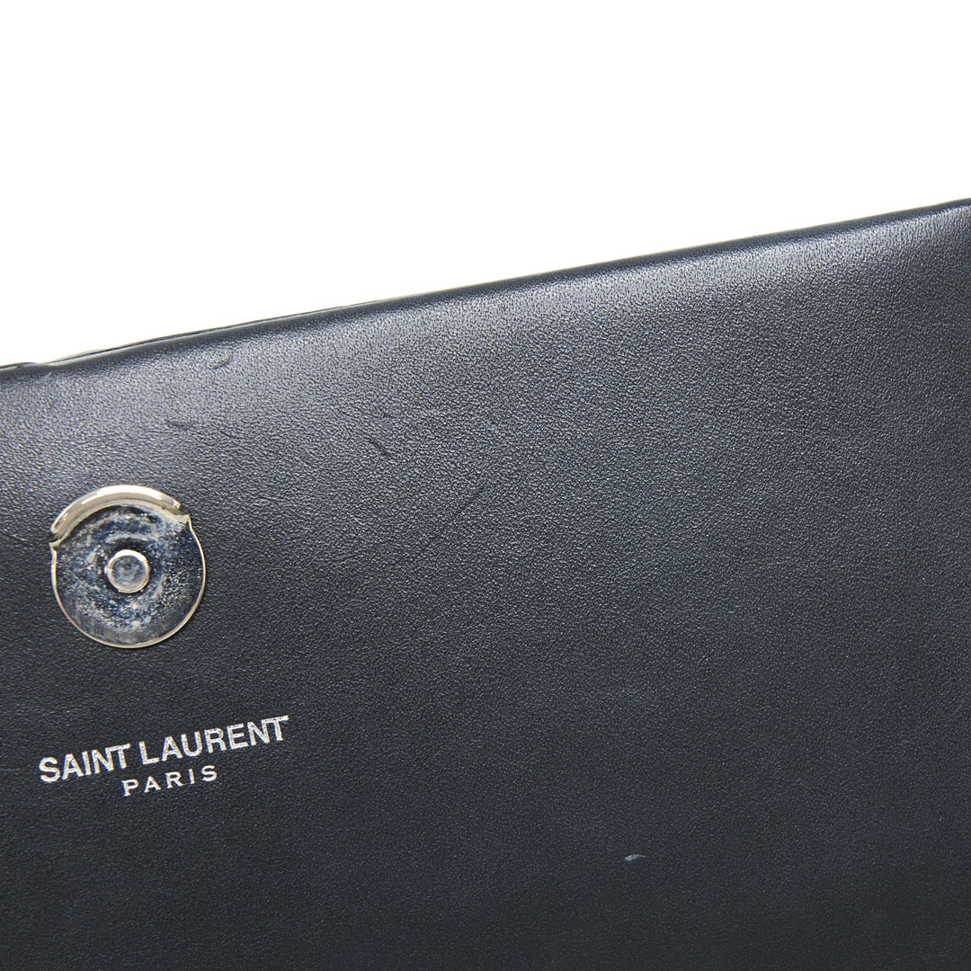 Saint Laurent/ YSL Kate Small Chain Wallet With Tassel Black/Multicolour Limited Edition GHW