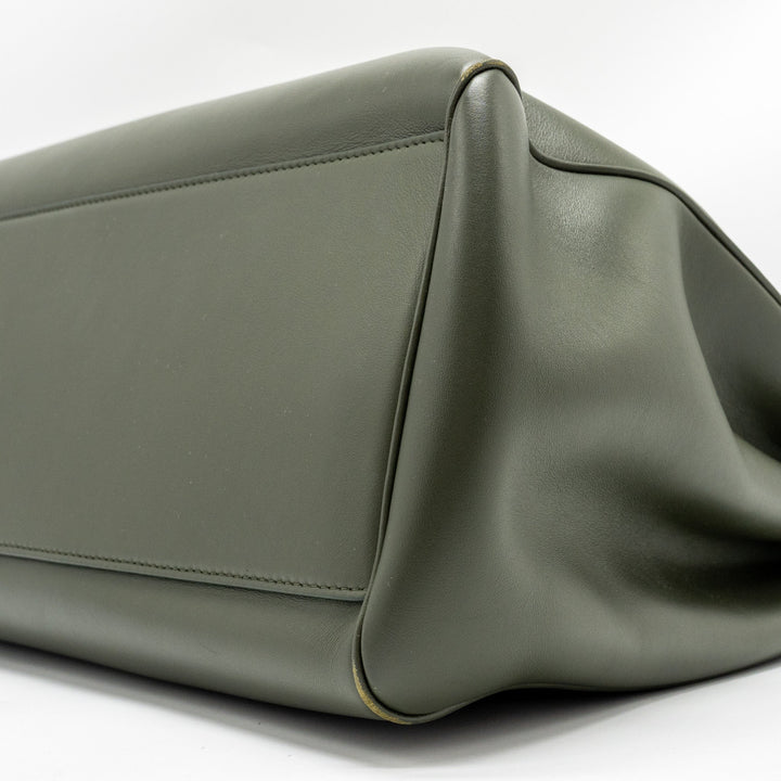 Celine Large Soft 16 Bag Smooth Calfskin Dark Green