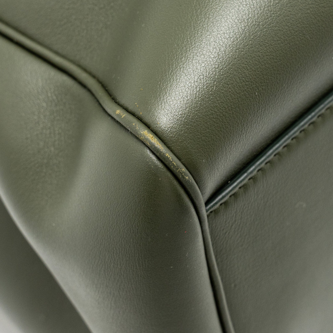 Celine Large Soft 16 Bag Smooth Calfskin Dark Green