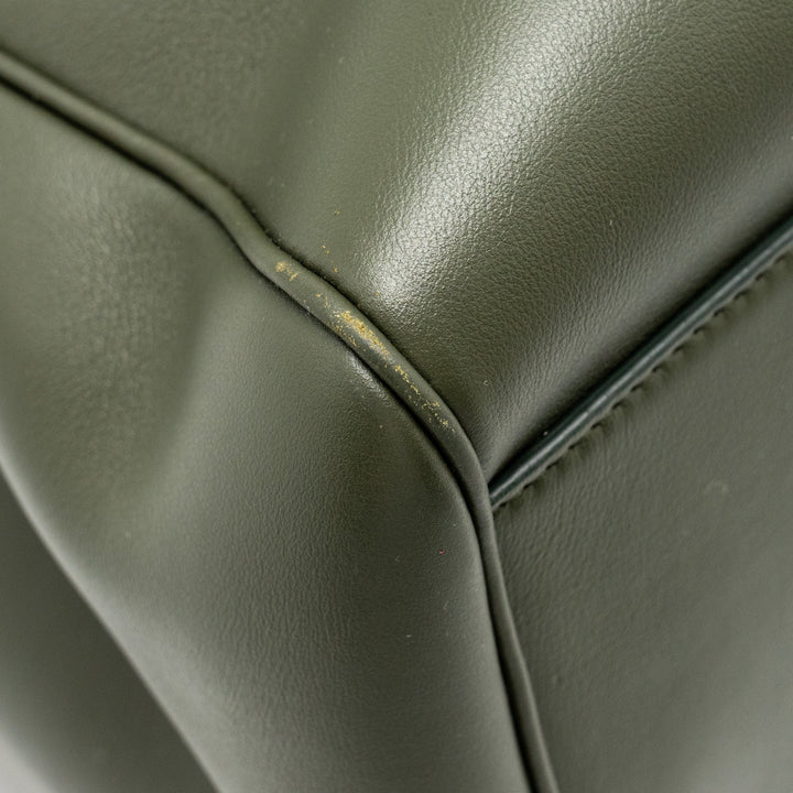 Celine Large Soft 16 Bag Smooth Calfskin Dark Green