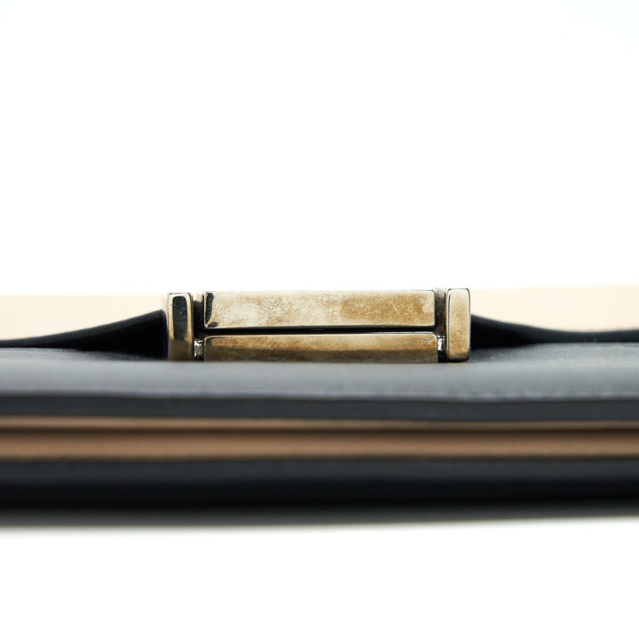 Celine Diamond Leather Clutch in Multicolor