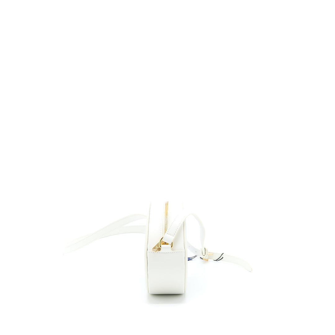 Celine Oval Bag Cuir Triumphed Calfskin White