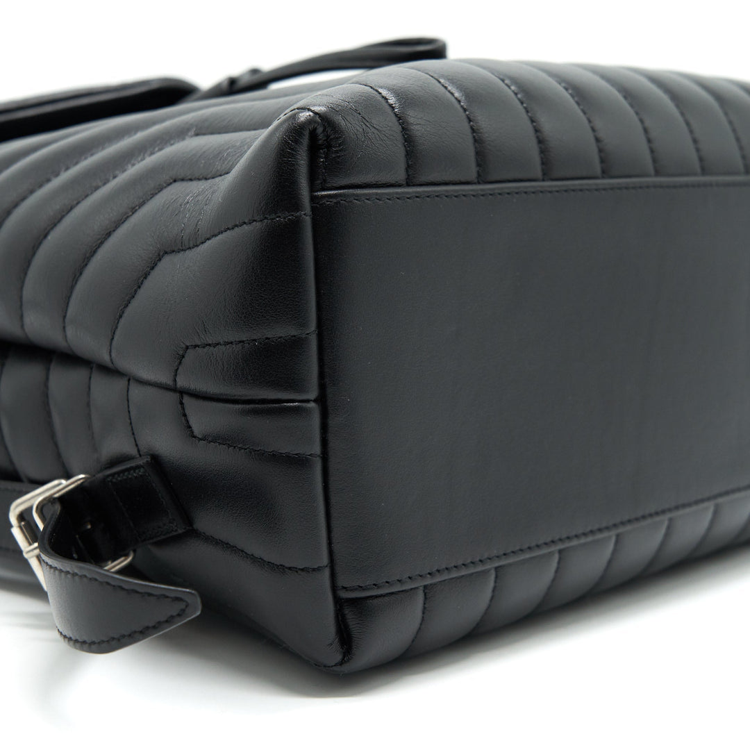 YSL LOU LOU STYLE BACKPACK IN BLACK SHW