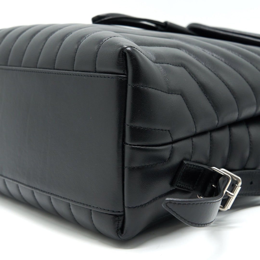 YSL LOU LOU STYLE BACKPACK IN BLACK SHW