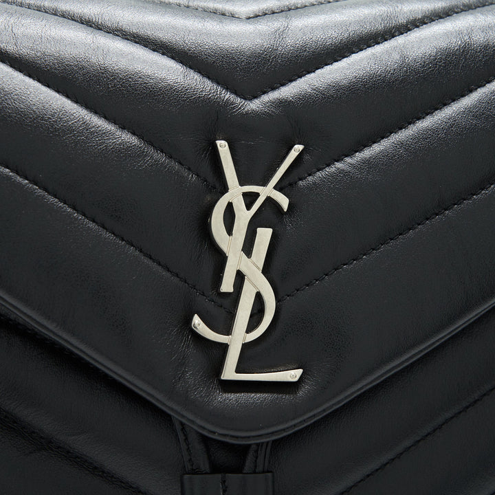 YSL LOU LOU STYLE BACKPACK IN BLACK SHW