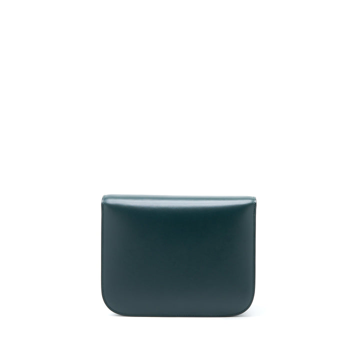 Celine Medium Classic Box Bag Calfskin Green