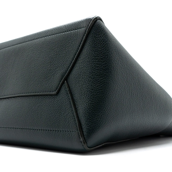 Celine Sangle bucket bag calfskin dark green