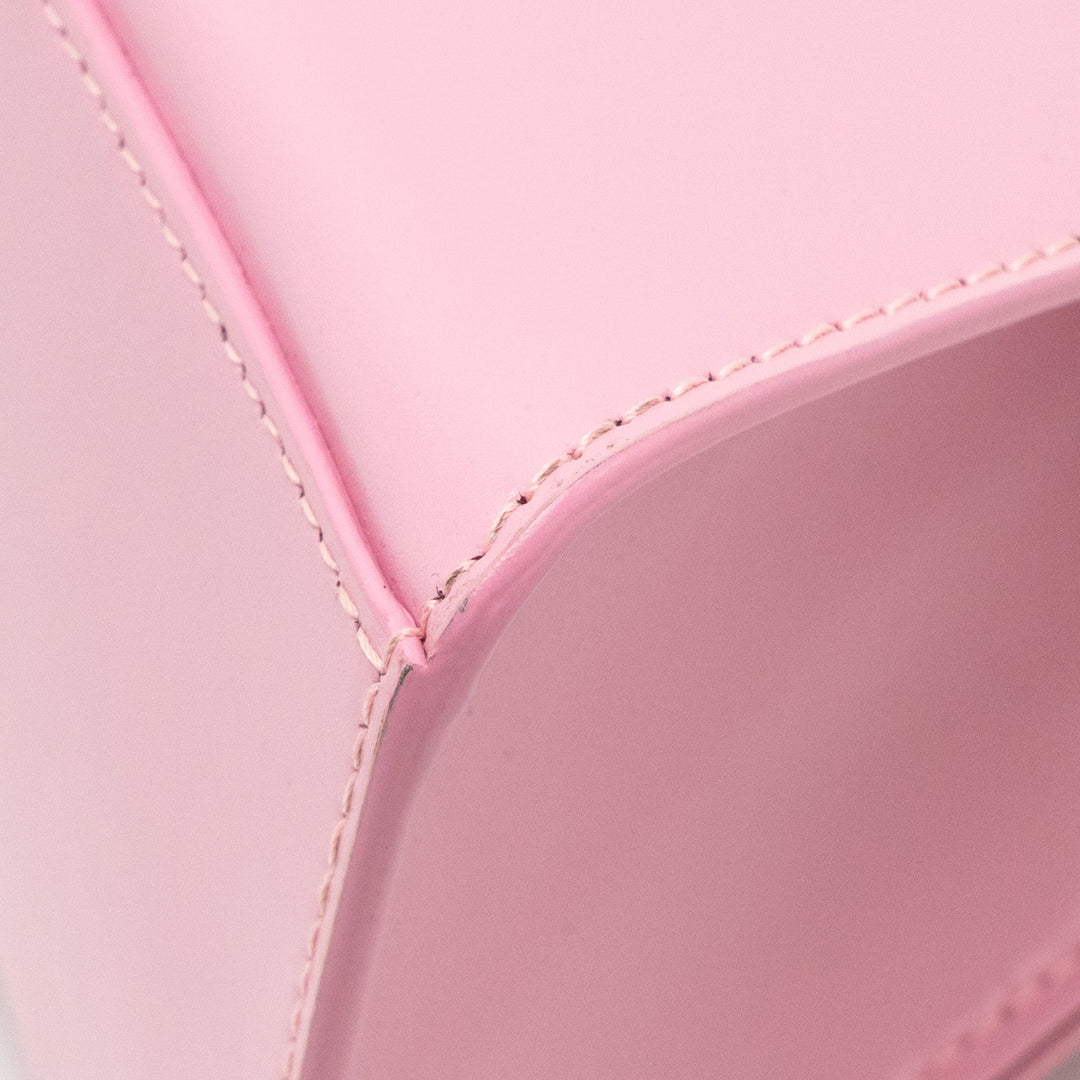 Top Quality Balenciaga Small Hourglass Bag Calfskin Pink SHW