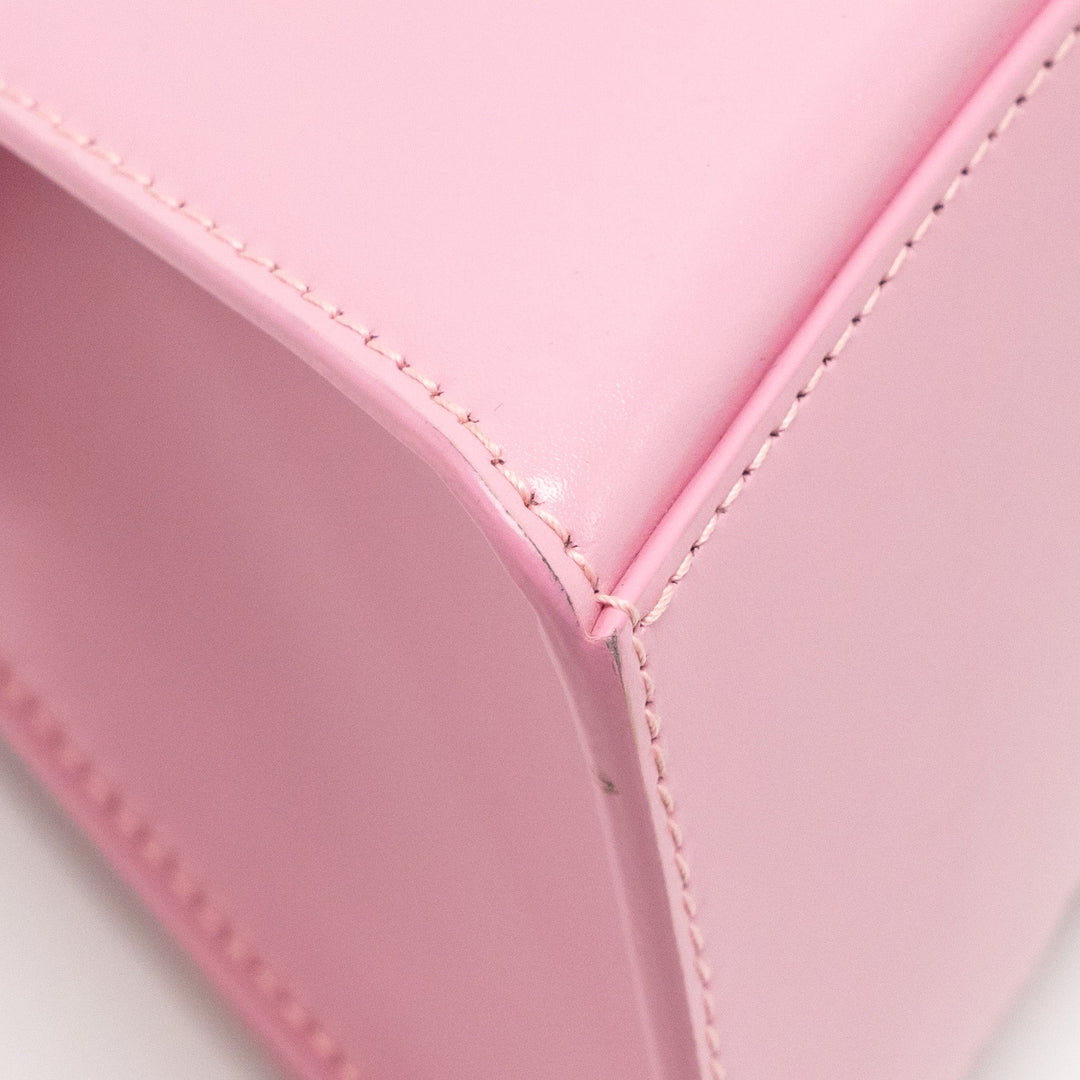 Top Quality Balenciaga Small Hourglass Bag Calfskin Pink SHW