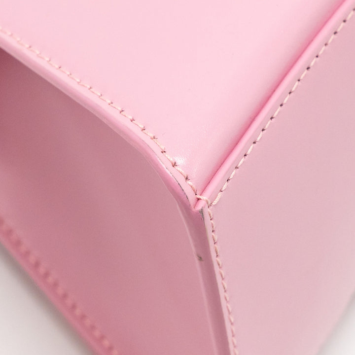 Top Quality Balenciaga Small Hourglass Bag Calfskin Pink SHW