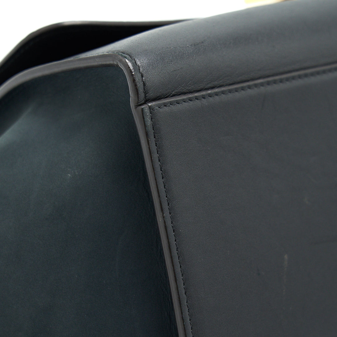 Top Quality Celine Trapeze Bag Deep Grey / Black