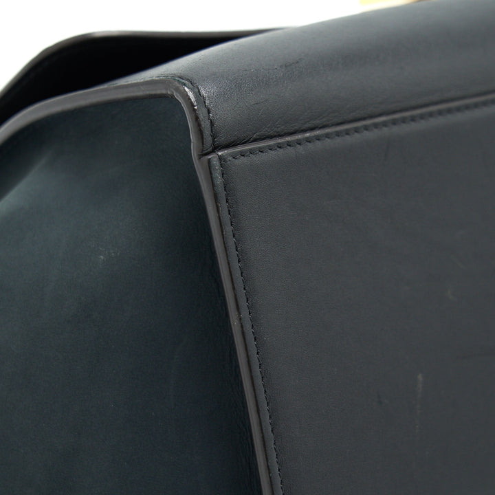 Top Quality Celine Trapeze Bag Deep Grey / Black