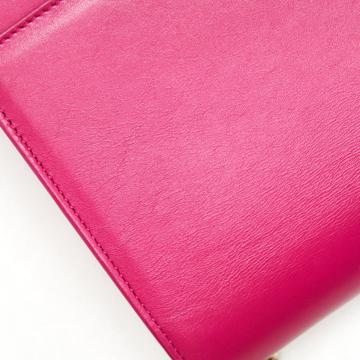 SAINT LAURENT /YSL MEDIUM KATE BAG WITH TASSEL IN HOT PINK