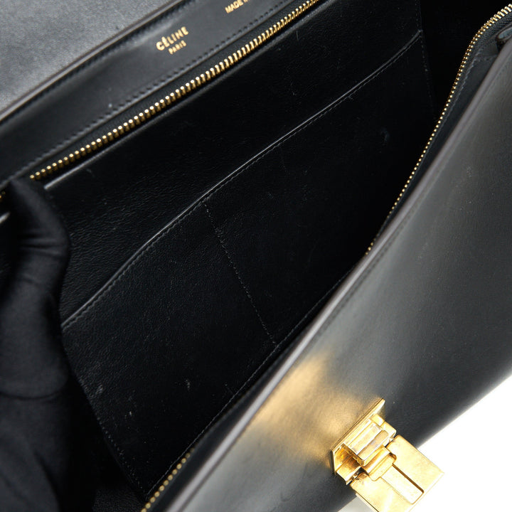 Top Quality Celine Trapeze Bag Deep Grey / Black