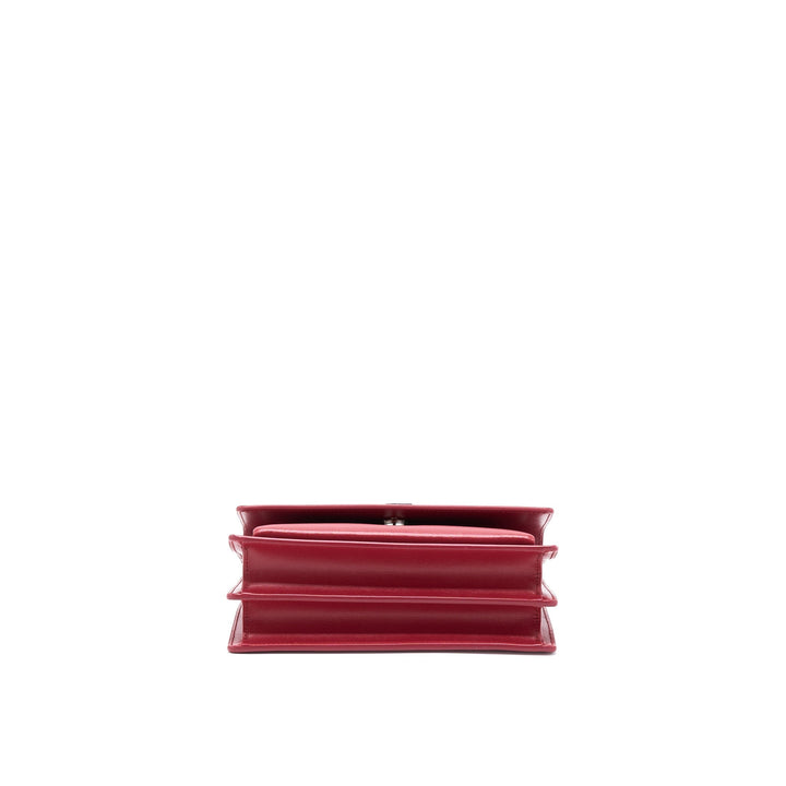 Saint Laurent/YSL Sunset Bag Calfskin Red SHW