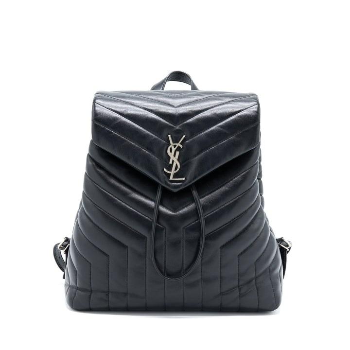 Saint Laurent/YSL Lou Lou Backpack Black SHW