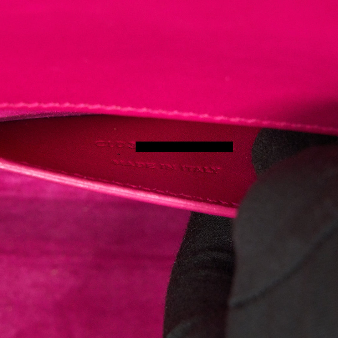SAINT LAURENT /YSL MEDIUM KATE BAG WITH TASSEL IN HOT PINK