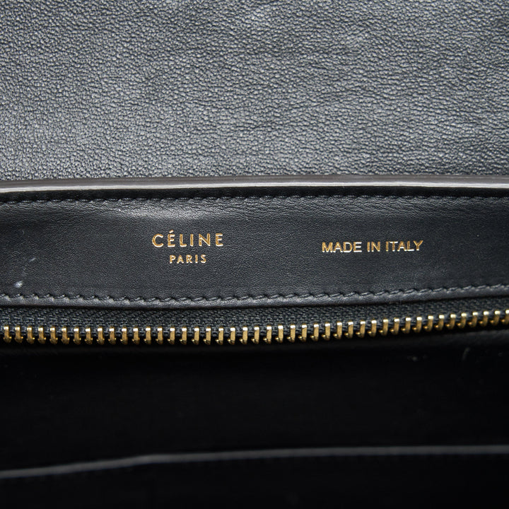 Top Quality Celine Trapeze Bag Deep Grey / Black