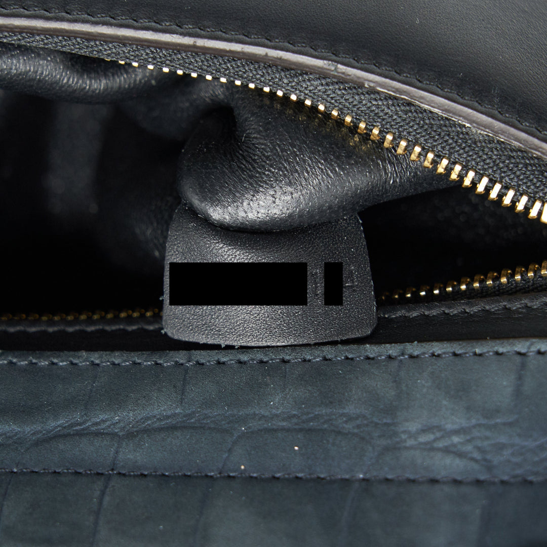 Top Quality Celine Trapeze Bag Deep Grey / Black