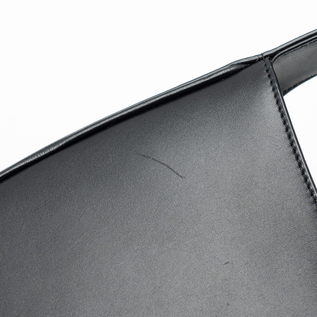 Saint Laurent/YSL Le 5 A 7 Hobo Bag Smooth Calfskin Black GHW