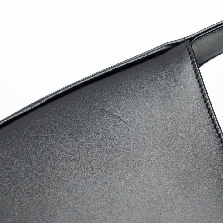 Saint Laurent/YSL Le 5 A 7 Hobo Bag Smooth Calfskin Black GHW