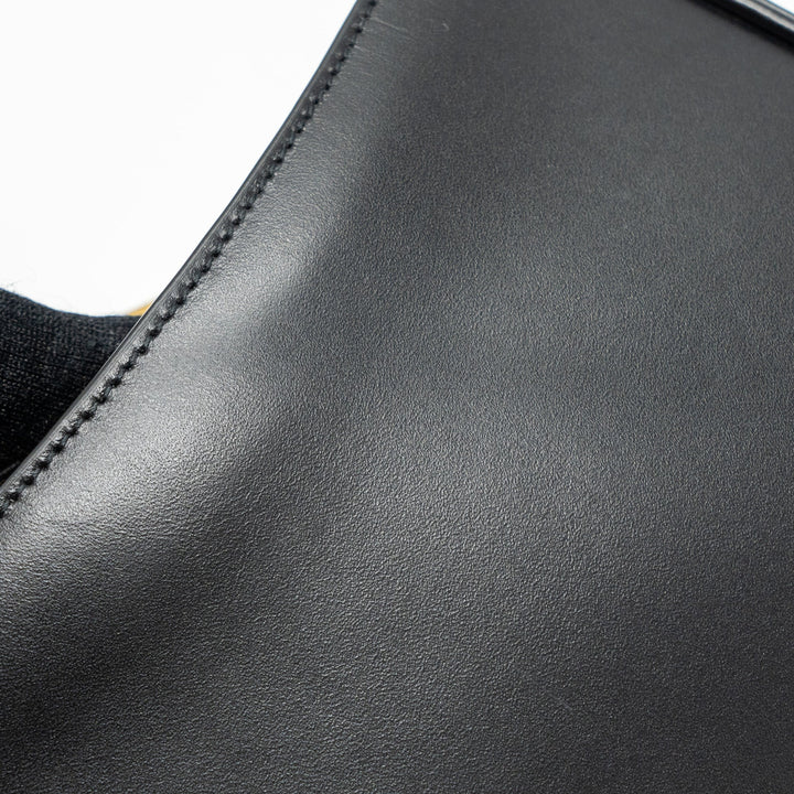 Saint Laurent/YSL Le 5 A 7 Hobo Bag Smooth Calfskin Black GHW