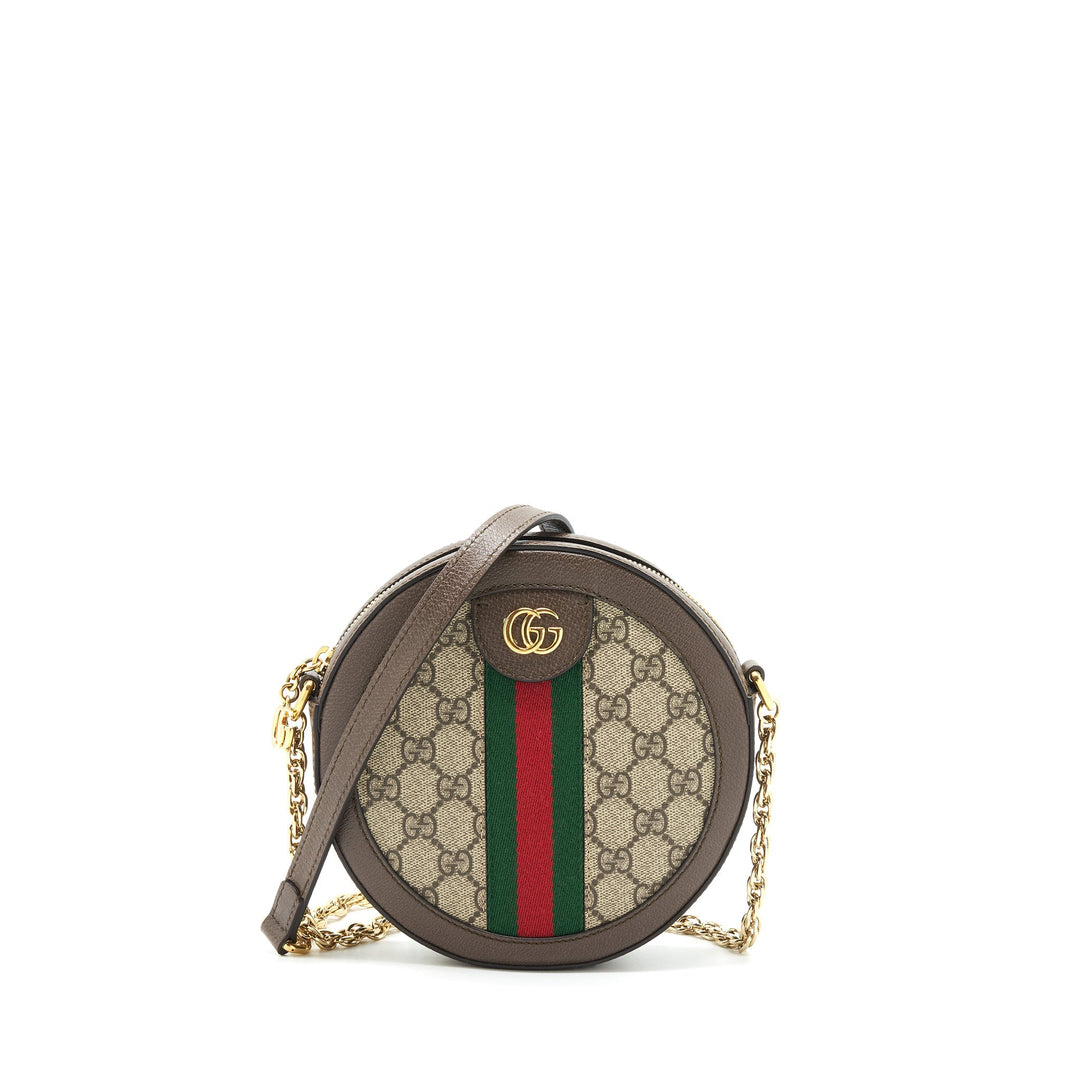 Gucci Ophidia Crossbody Round Bag
