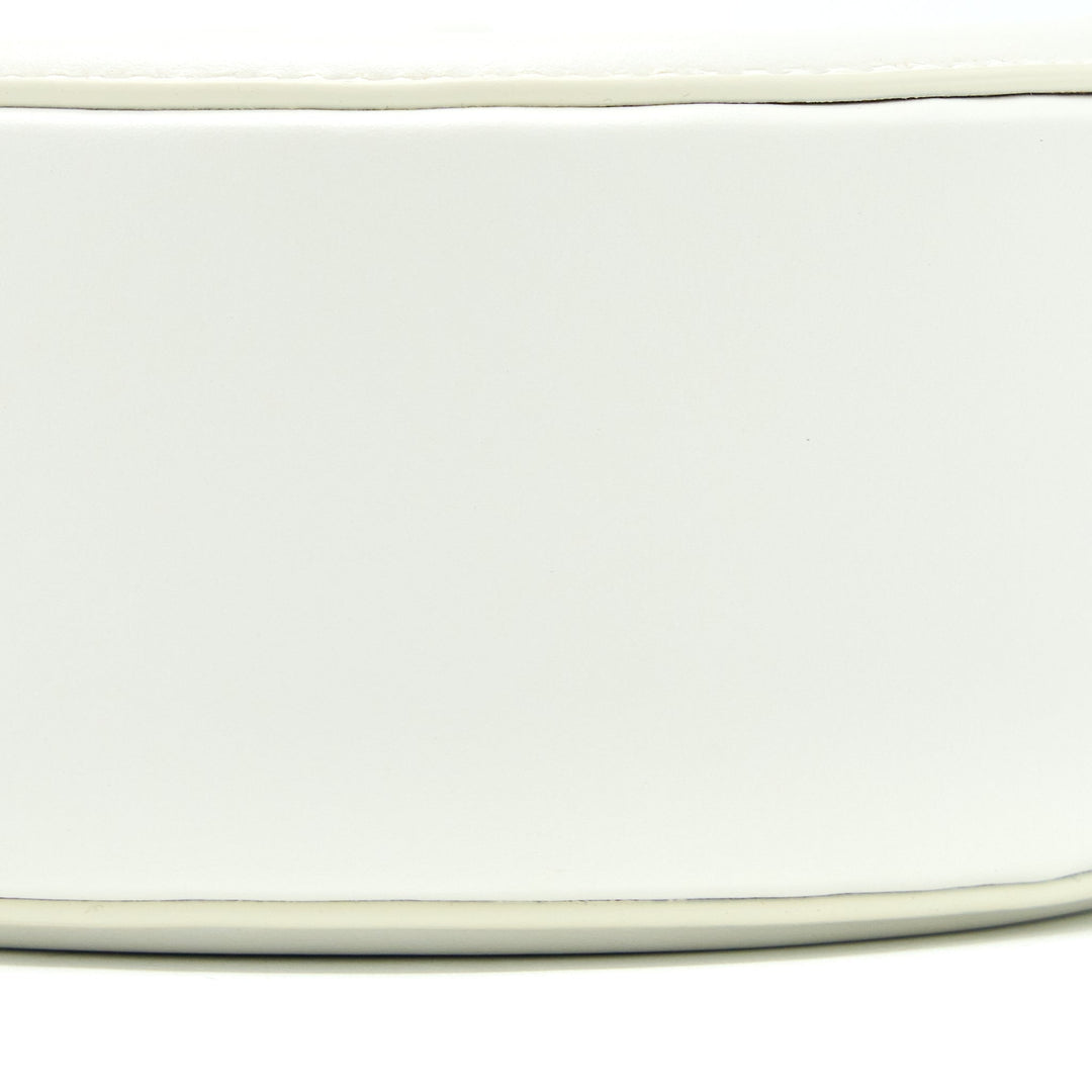 Celine Oval Bag Cuir Triumphed Calfskin White