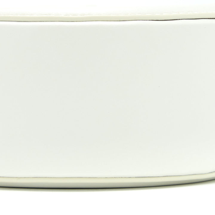 Celine Oval Bag Cuir Triumphed Calfskin White