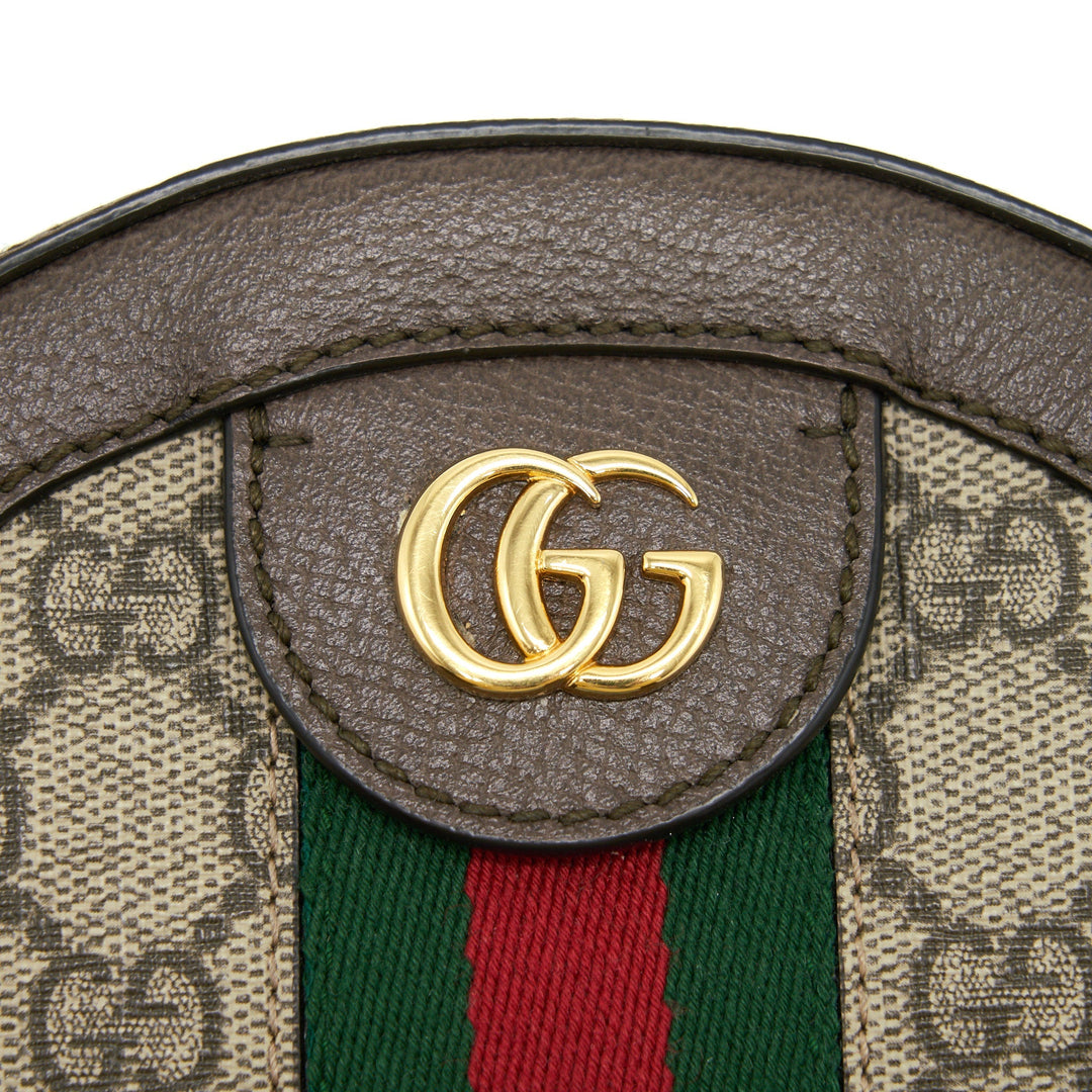 Gucci Ophidia Crossbody Round Bag