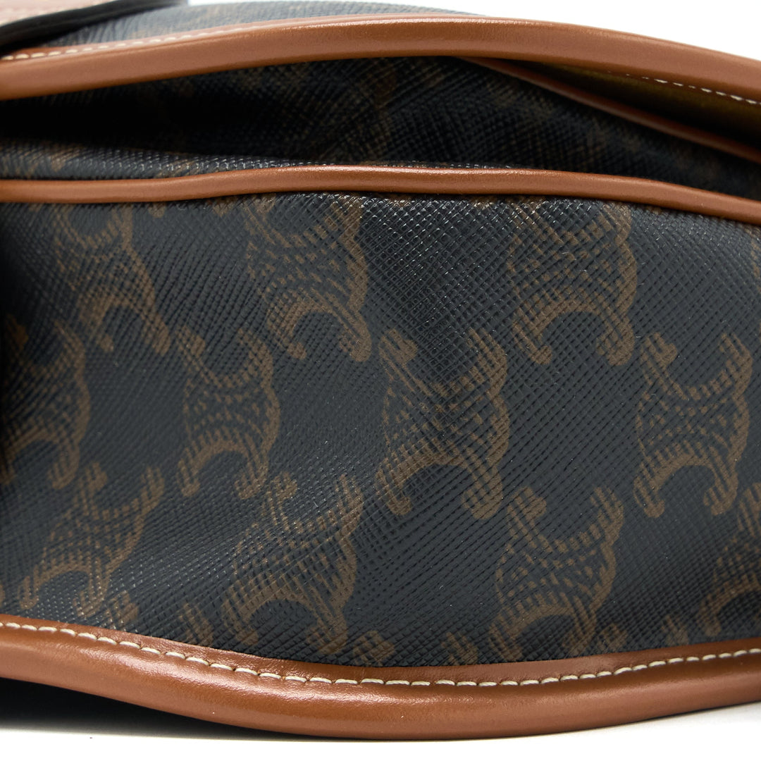Celine Folco Medium Triomphe Canvas Bag