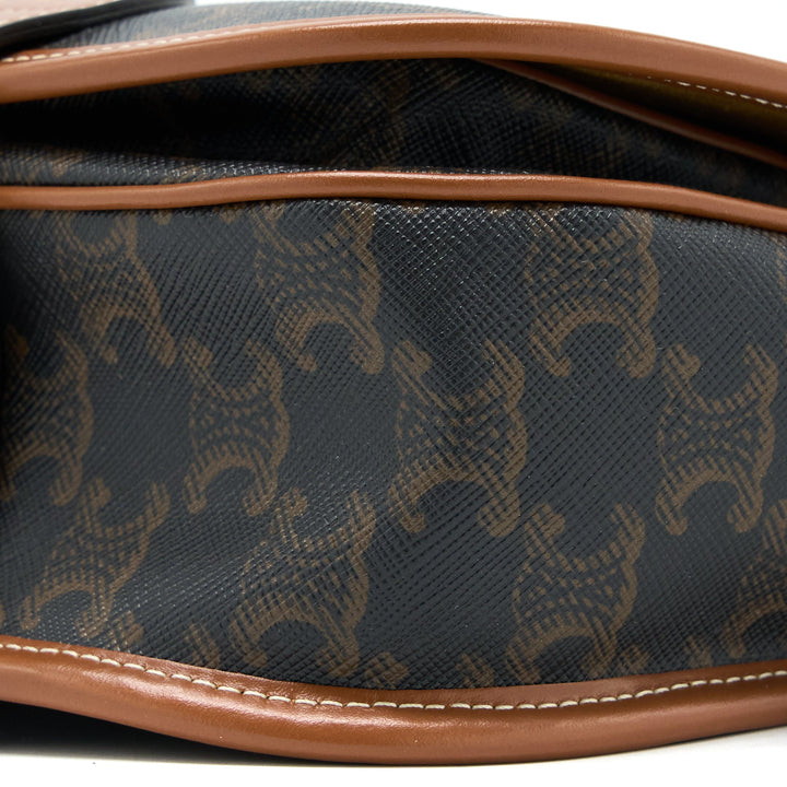 Celine Folco Medium Triomphe Canvas Bag