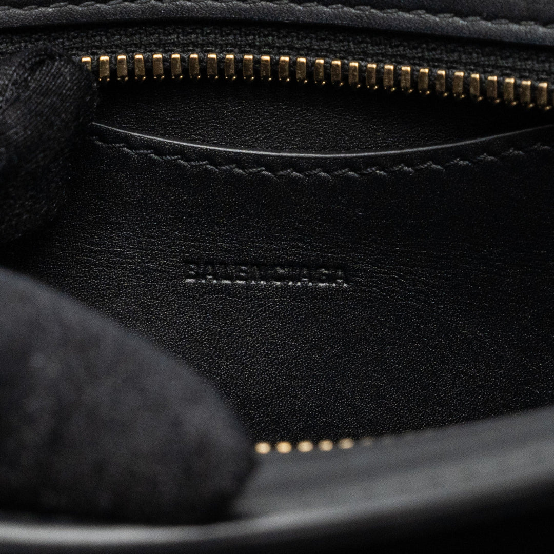 Top Quality Balenciaga Neo Classic Mini Handbag Smooth Calfskin Black GHW
