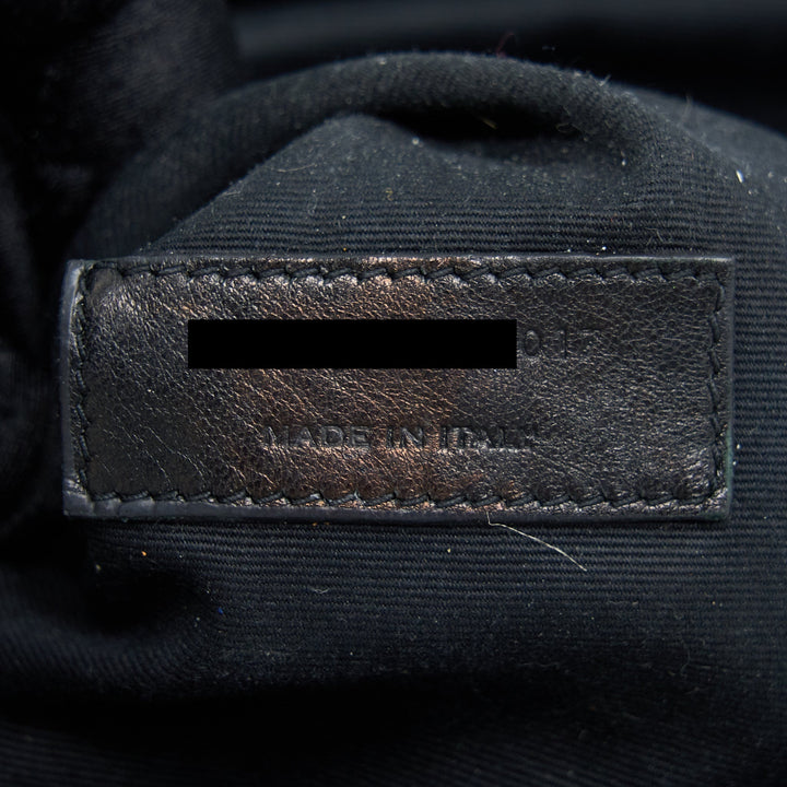 Saint Laurent/YSL Lou Lou Backpack Black SHW