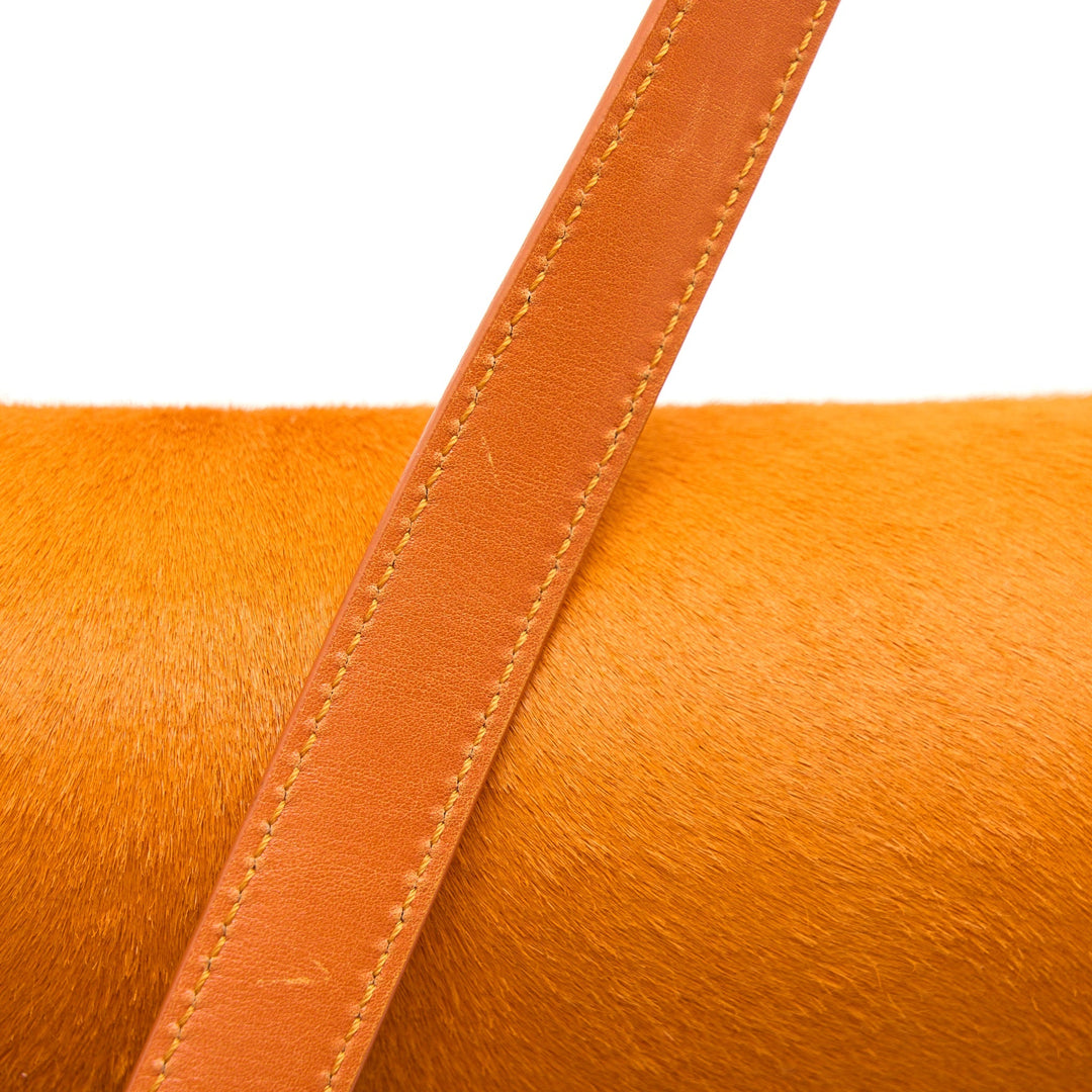 Celine Classic Medium Box Horsehair Orange