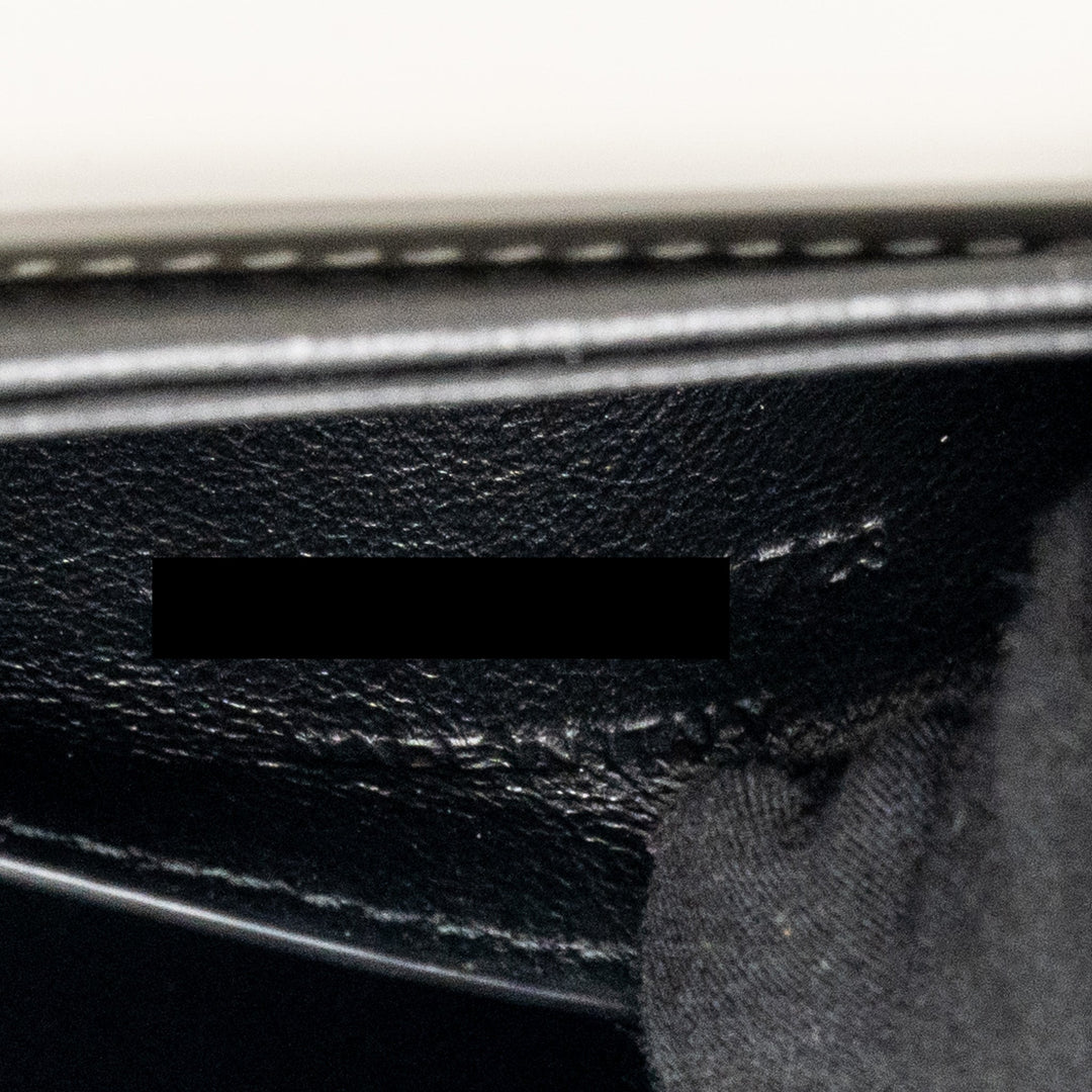 Saint Laurent/YSL Small Solferino Satchel Crossbody Bag White GHW