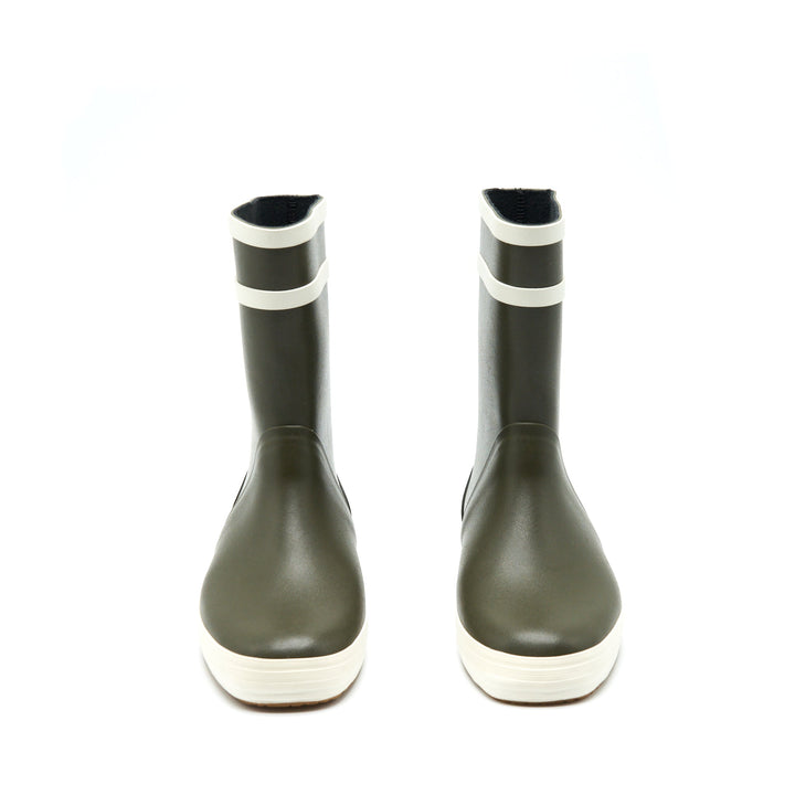 Celine Size 37 Rain Boost Olive Green