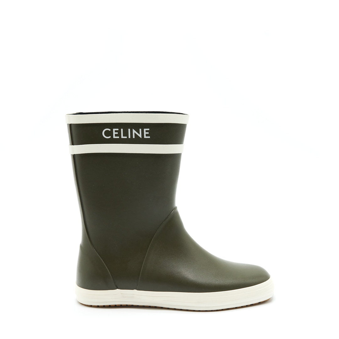 Top Quality Celine Size 37 Rain Boost Olive Green